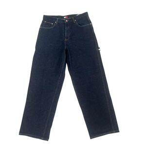 Tommy Jeans Carpenter Jeans Mens 34x32 Relaxed Fit Workwear Y2K Baggy Denim